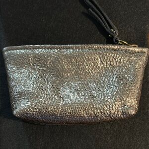 Madewell Gold/Silver Clutch Bag EUC